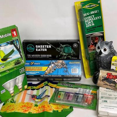Mosquito Eradicator, Mouse Traps, & More
