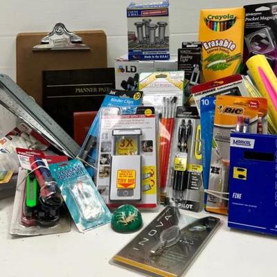 Assorted Bundle of Office and School Supplies 