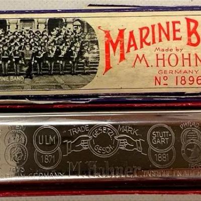 “Hohner” Marine Band Harmonica