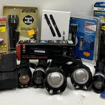 Flashlight and Tactical Light Assortment 