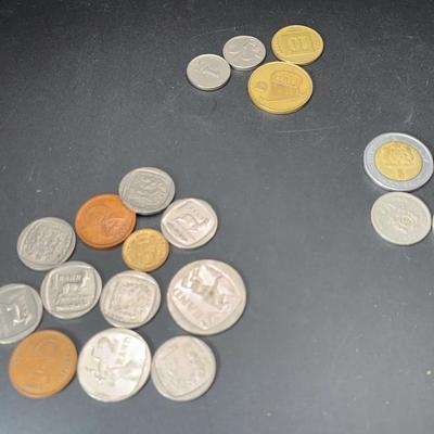 Foreign Coins: South African Rand, Israeli Shekel, Moroccan Dirhams 3.45 Oz