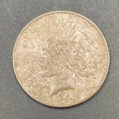Antique 1922 Peace Silver Dollar Coin - 90% Silver 0.95oz