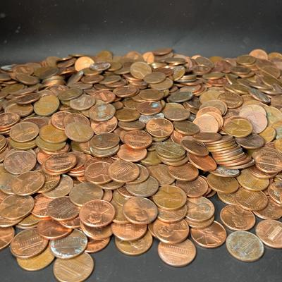 U.S. Lincoln Memorial & Bicentennial Cents, 5 Lbs in Total Weight
