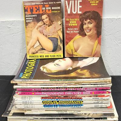 Magazines on Photography & Hollywood 