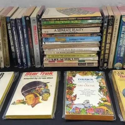 Vintage Paperback Books (feat. Sci-Fi)