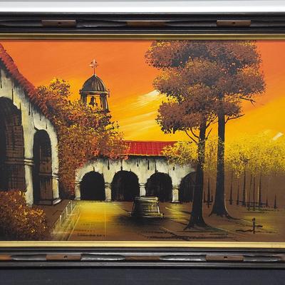 Mission in Autumn Painting