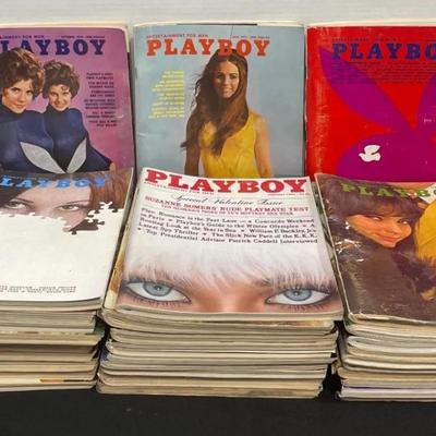 Vintage PLAYBOY Magazines - Lot 1