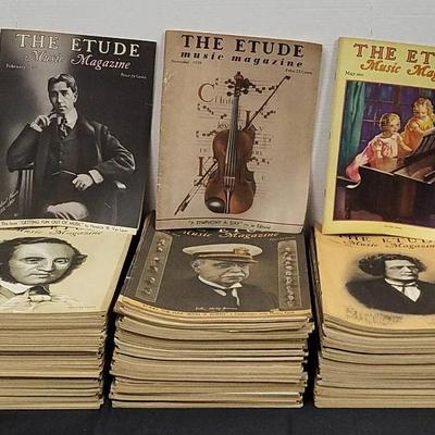 The Etude Music Magazine - Lot 2 