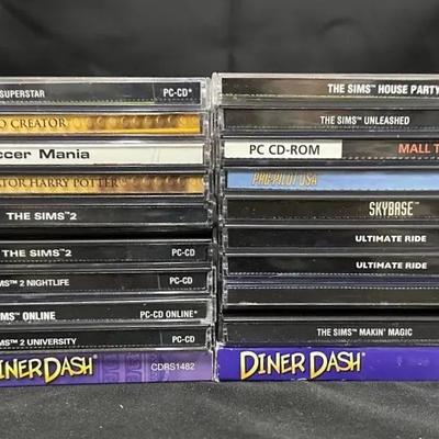 Simulation/Tycoon CD-ROM Games (feat. Sims 2 + Expansion Packs) 