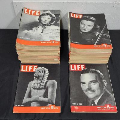 1940s LIFE Magazines - Lot 1