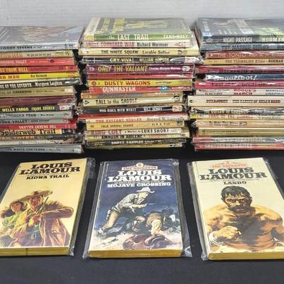 Vintage Paperback Books (feat. Westerns)