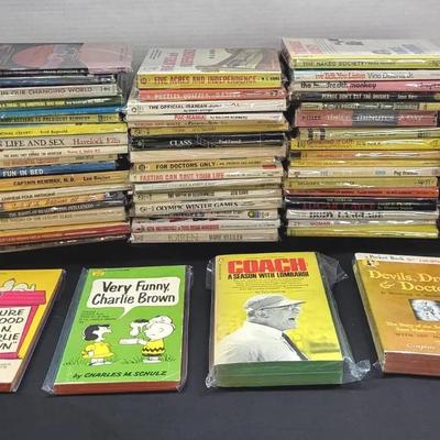 Vintage Paperback Books (feat. Sports, Health & Humor)