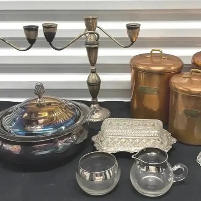Sterling, Copper & Silverplate