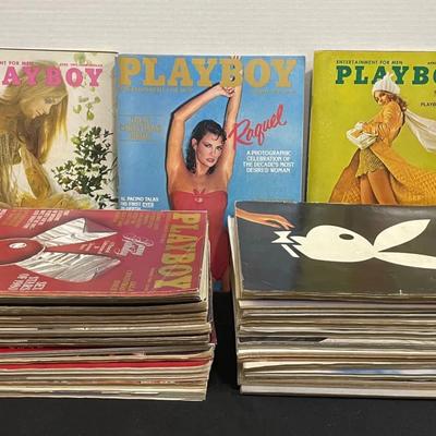 Vintage PLAYBOY Magazines - Lot 2 