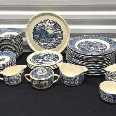 Currier & Ives Dinnerware Variety +