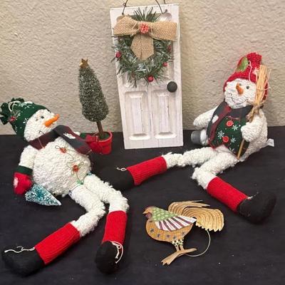 Rustic Christmas Seasonal Decor /Wreath Elements 