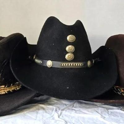 Western-style cowboy hats- Outback, Sun Dance, United HATTERS