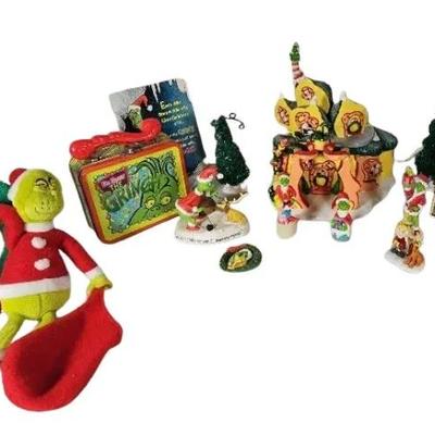 Dr. Seuss “How the Grinch Stole Christmas” Collectible Lot 