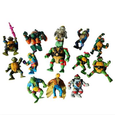 Teenage Mutant Ninja Turtles Action Figures 13 TMNT 90s Collectible Toys