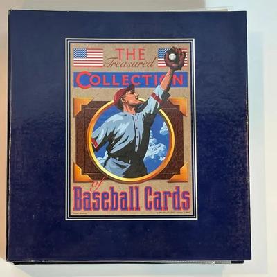 Large 3” Binder of 1990–1992 Baseball Cards – Bonds, Nolan Ryan, Frank Thomas, Cal Ripken Jr., Pete 
