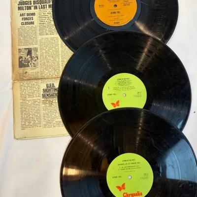 Classic Rock Vinyl Lot – Led Zeppelin, Jethro Tull, Eric Clapton, James Gang, Moody Blues & More 