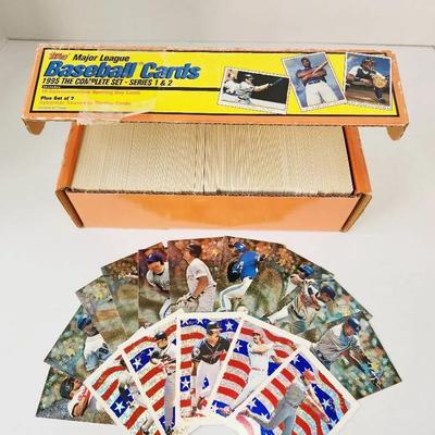 1995 Topps Major League Baseball Complete Set Vintage Baseball Cards