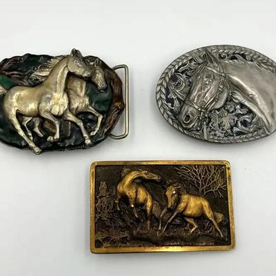 Western Belt Buckles (1978-1990) - Lot A