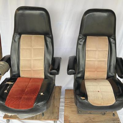 Set Of Automotive Bucket Seats 