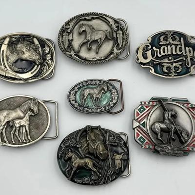 Siskiyou Buckle Co. Western Belt Buckles (1983-1995) - Lot E