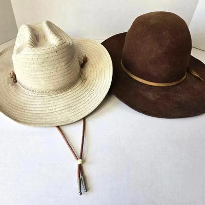 Western-style cowboy hats - Ranch Hats & Bailey Hand Creased