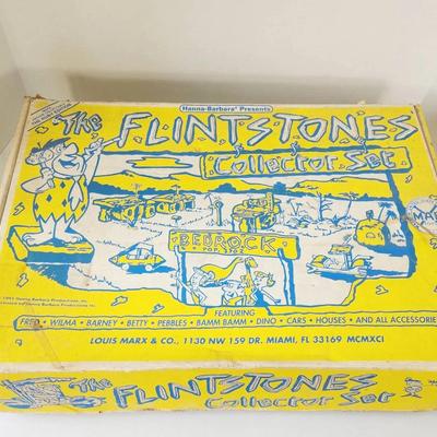 The Flintstones Collector Set 1991 Hanna-Barbara Marx Vintage Collectable The Ruby Edition