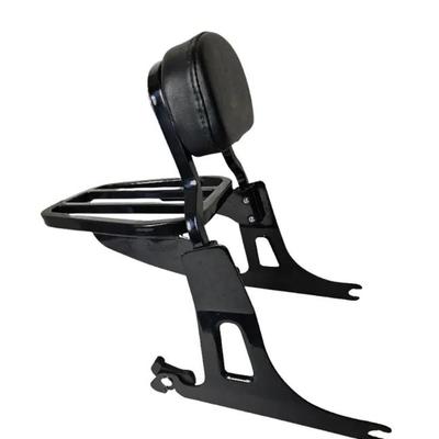 Aftermarket Motorcycle Passenger Backrest with Luggage Rack – Quick-Release Mount