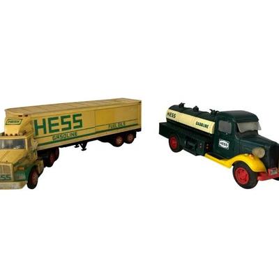 2 Hess Gasoline Truck Banks