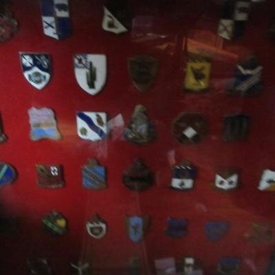 Old military pins
