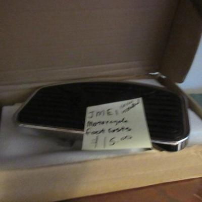 Motorcycle foot rests (never installed)