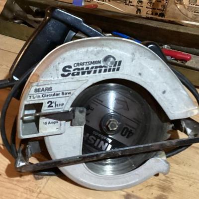 Sale Photo Thumbnail #36: Craftsman sawmill circular saw 7 1 4 inch