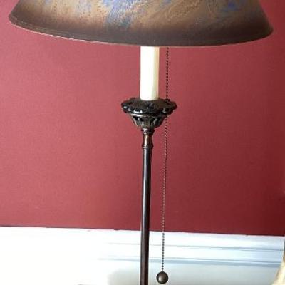 Sale Photo Thumbnail #181: Table lamp with decorative shade img 3565