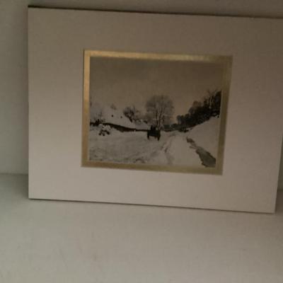 Sale Photo Thumbnail #178: Snow scene artwork