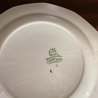 Sale Photo Thumbnail #242: Royal doulton old leeds sprays plate img 3547