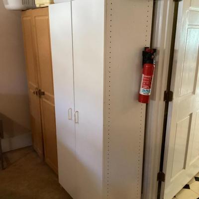 Sale Photo Thumbnail #43: Both double door storage cabinets