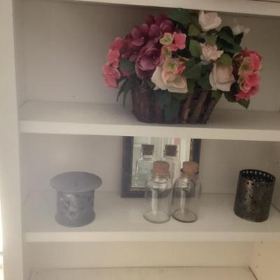 Sale Photo Thumbnail #112: Corked jars and candle holders