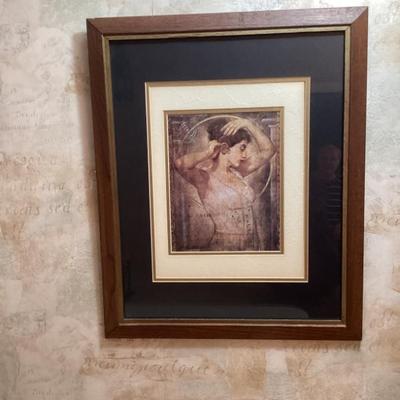 Sale Photo Thumbnail #130: Framed artwork