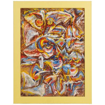 Sale Photo Thumbnail #22: Patricia Plosses (American, 20th century)Abstract Portrait, 1960s