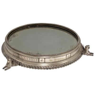 Sale Photo Thumbnail #105: A Victorian Presentation Plateau, of Masonic Interest