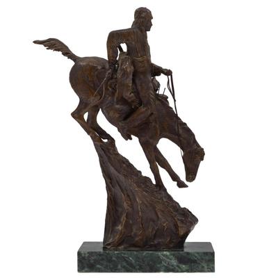 Sale Photo Thumbnail #74: Bronze Sculpture'Mountain Man'