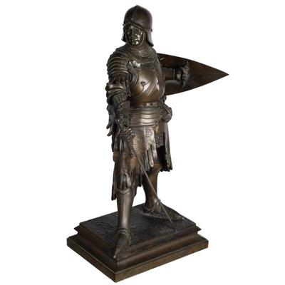 Sale Photo Thumbnail #82: Heinrich Wadere(1865-1950 German) Bronze Figure