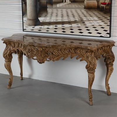 Sale Photo Thumbnail #119: Italian Rococo Console Table