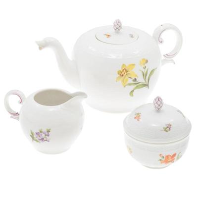 Sale Photo Thumbnail #102: Nymphenburg Porcelain Tea Set