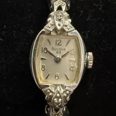 Bulova 10K Rolled Gold Plate Ladies' Watch 