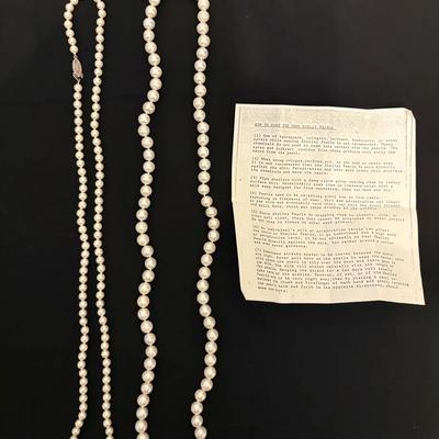 Shelly Pearl Necklaces 